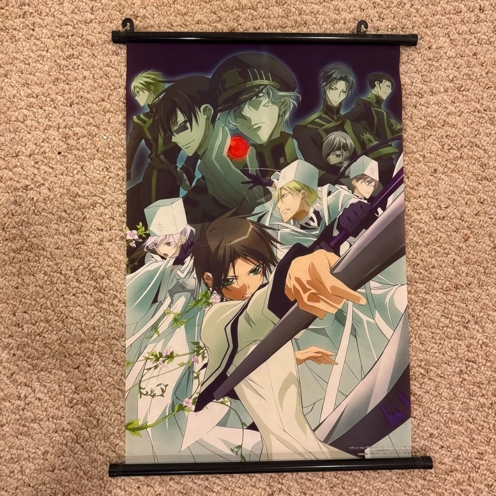 07-Ghost Anime Wall Scroll Poster